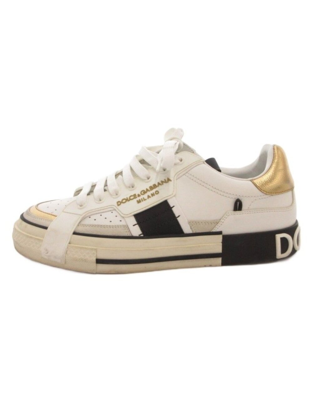 Dolce & Gabbana Custom Sneakers Low Cut White 9